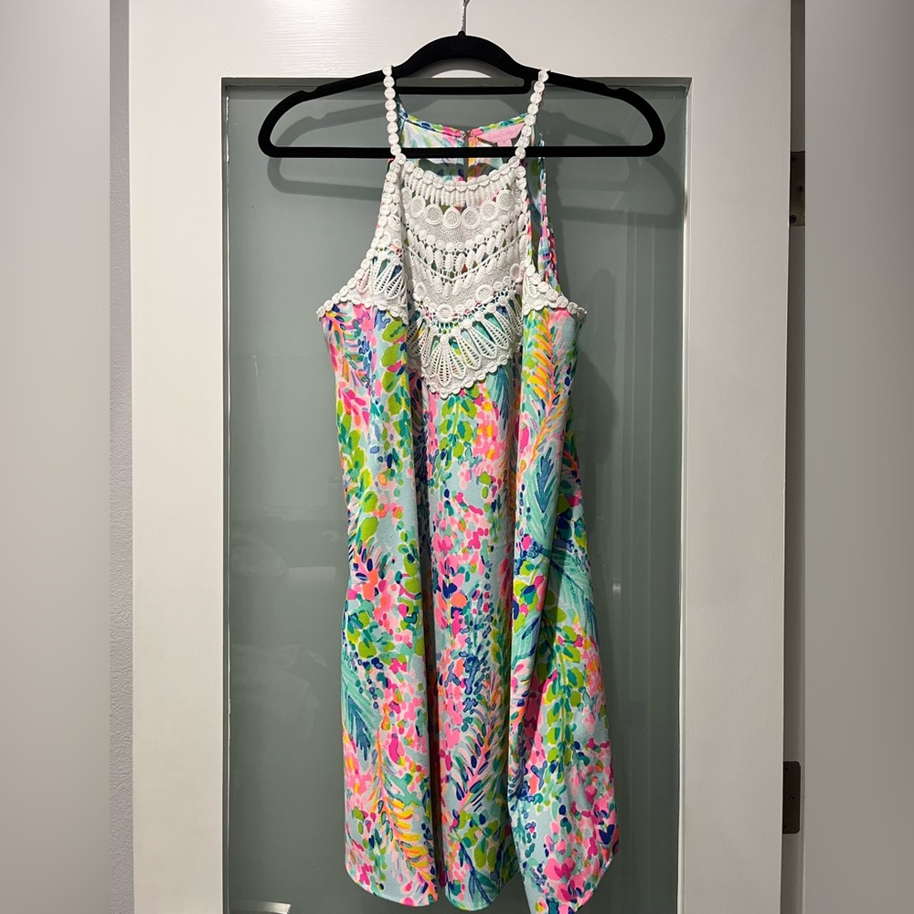 Lily Pulitzer Catch the Wave Pearl Shift Dress